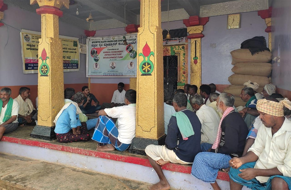 Farmer meet at Kalalkonda village of Haveri district (Karnataka)